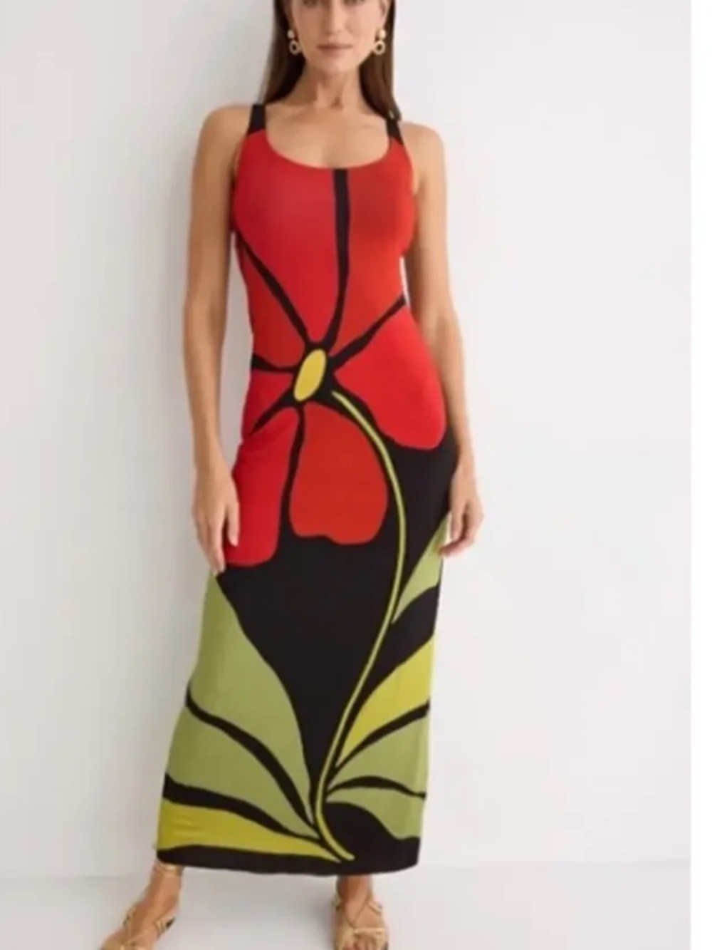 Cala De La Cruz Solange Floral Dress